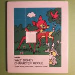 Puzzle character riddle walt disney Bambie