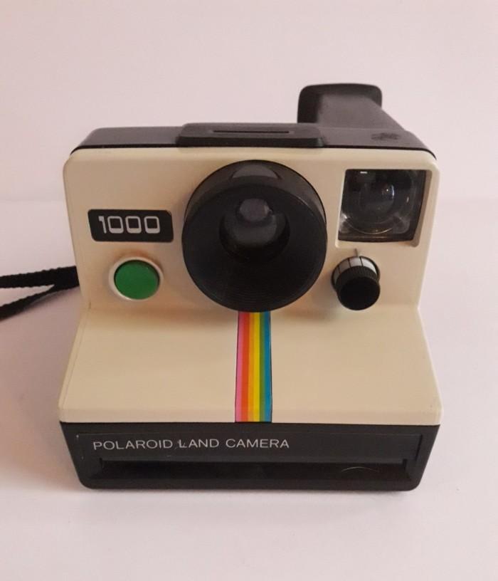 Polaroid super color 1000 bouton vert des années 70′