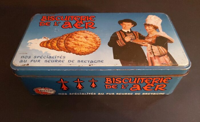 Boîte publicitaire Biscuit de l'Aër