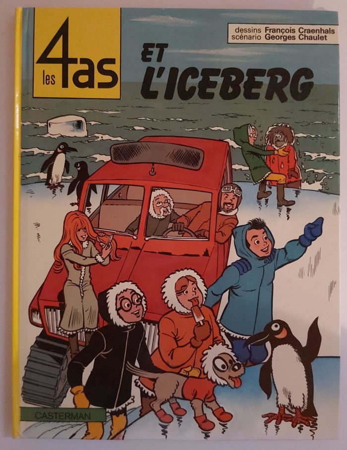 BD Les 4 As et l’iceberg 1981
