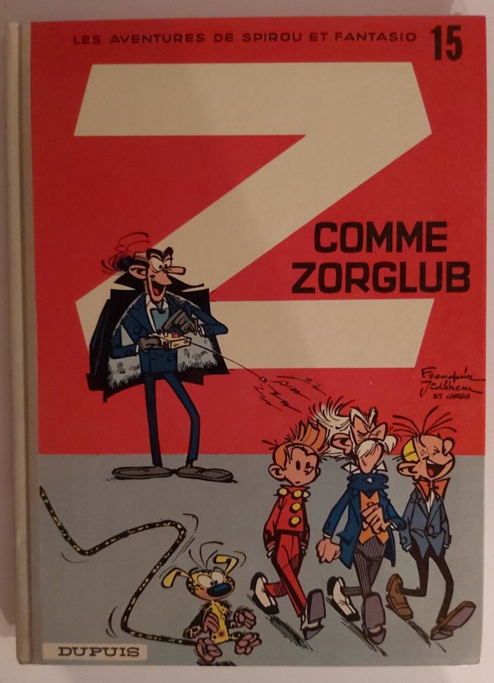 BD Les aventures de Spirou et Fantasio – Z comme Zorglub 1977