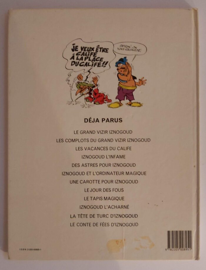BD La tête de turc d'Iznogoud 1975 – Image 2