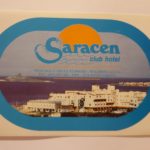 Autocollant Saracen club hotel