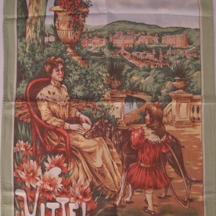 Torchon publicitaire Vittel
