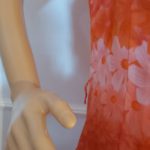Robe rose à fleurs – taille 42