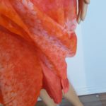 Robe rose à fleurs – taille 42
