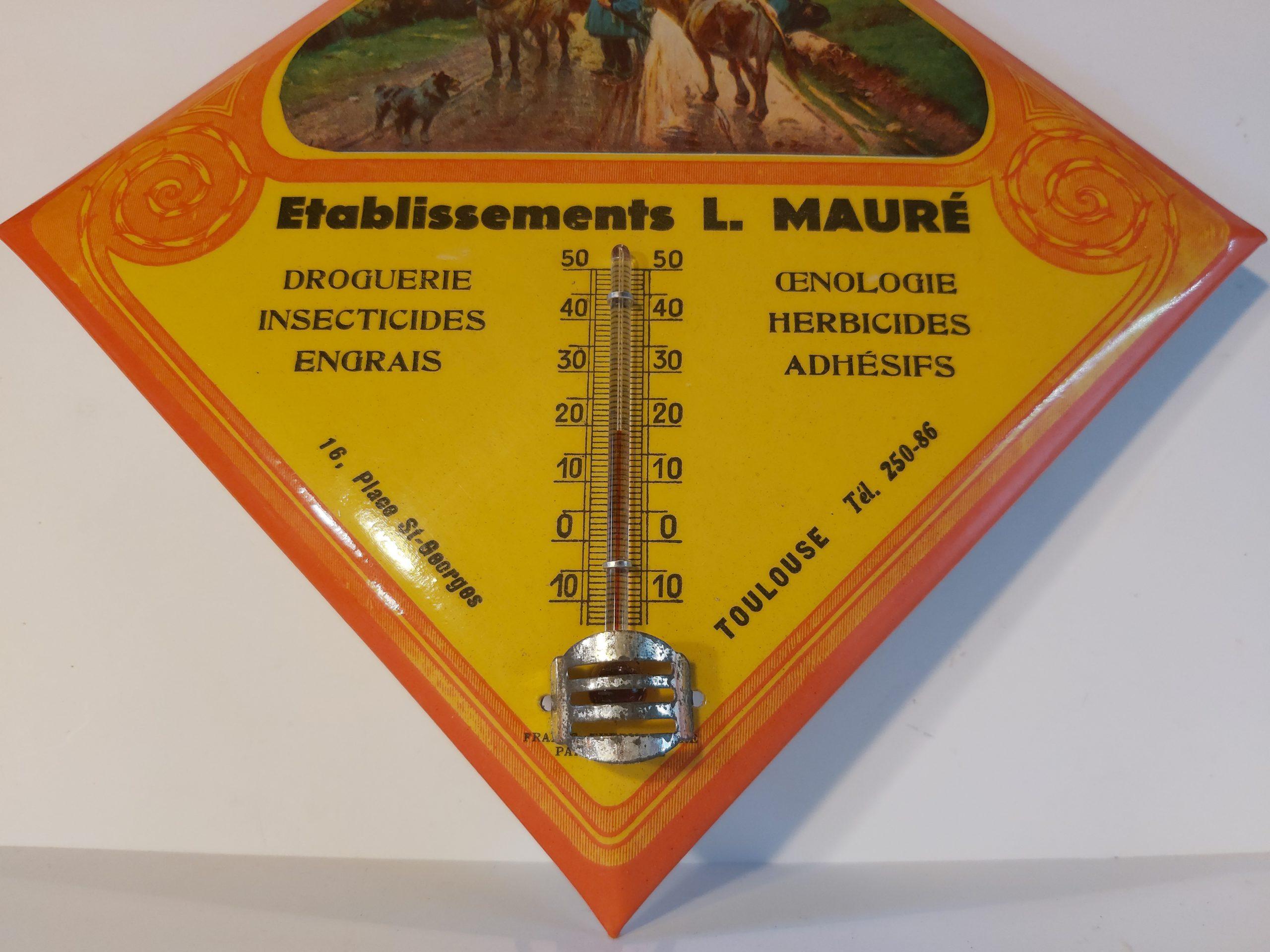 Thermomètre, Thermomètre publicitaire