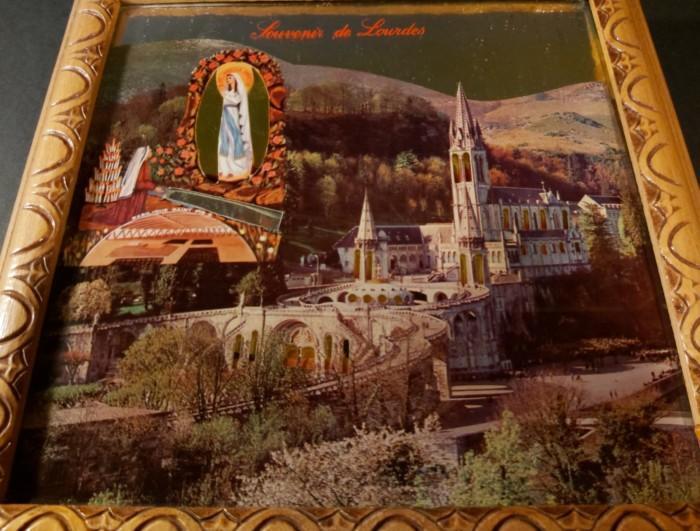 Dessous de plat musical Souvenir de Lourdes