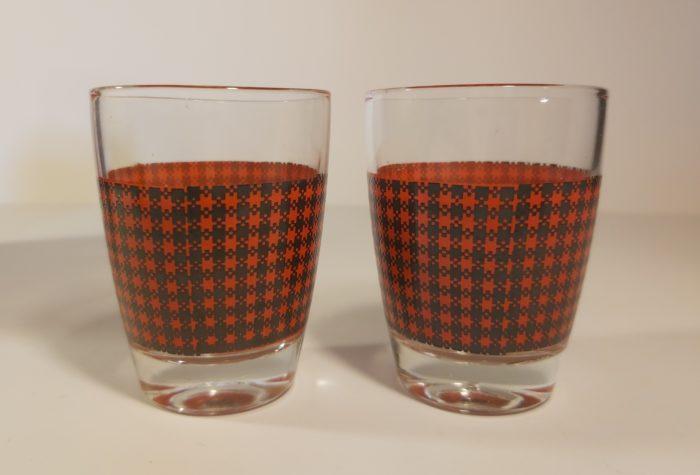 Service à liqueur pied de poule des années 50'-60' – Image 5