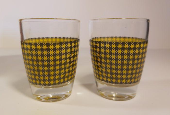 Service à liqueur pied de poule des années 50'-60' – Image 6