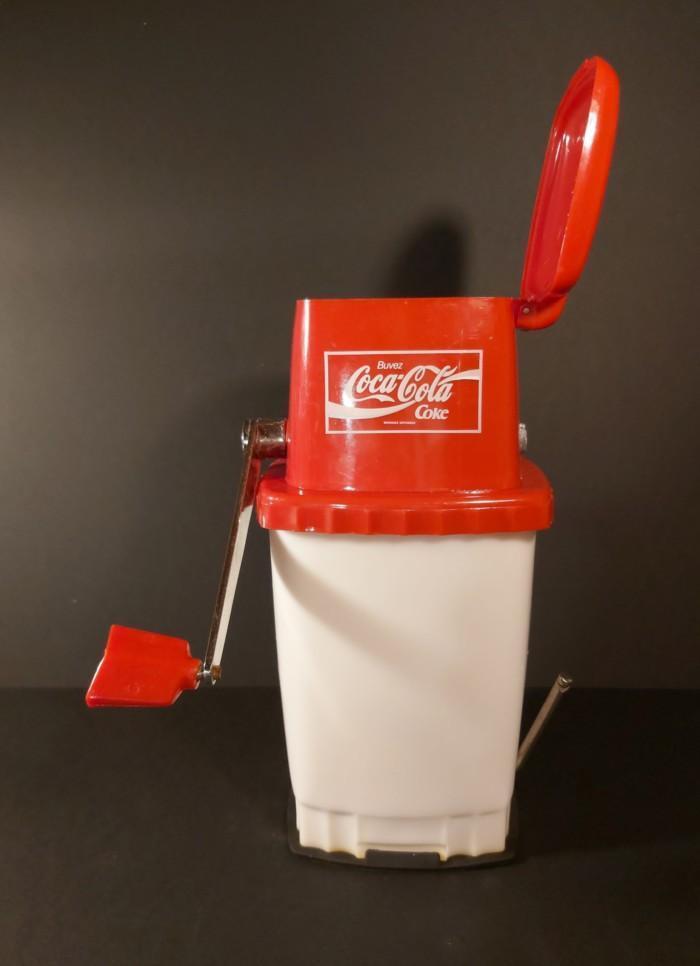 Broyeur à glace publicitaire Coca-cola