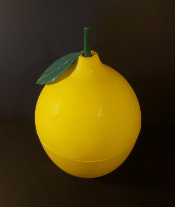 Bac à glaçons citron jaune des années 70' – Image 2