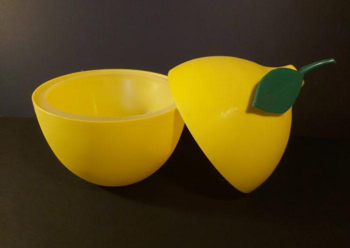 Bac à glaçons citron jaune des années 70' – Image 4