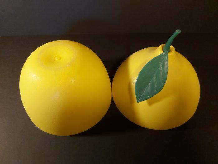 Bac à glaçons citron jaune des années 70' – Image 6