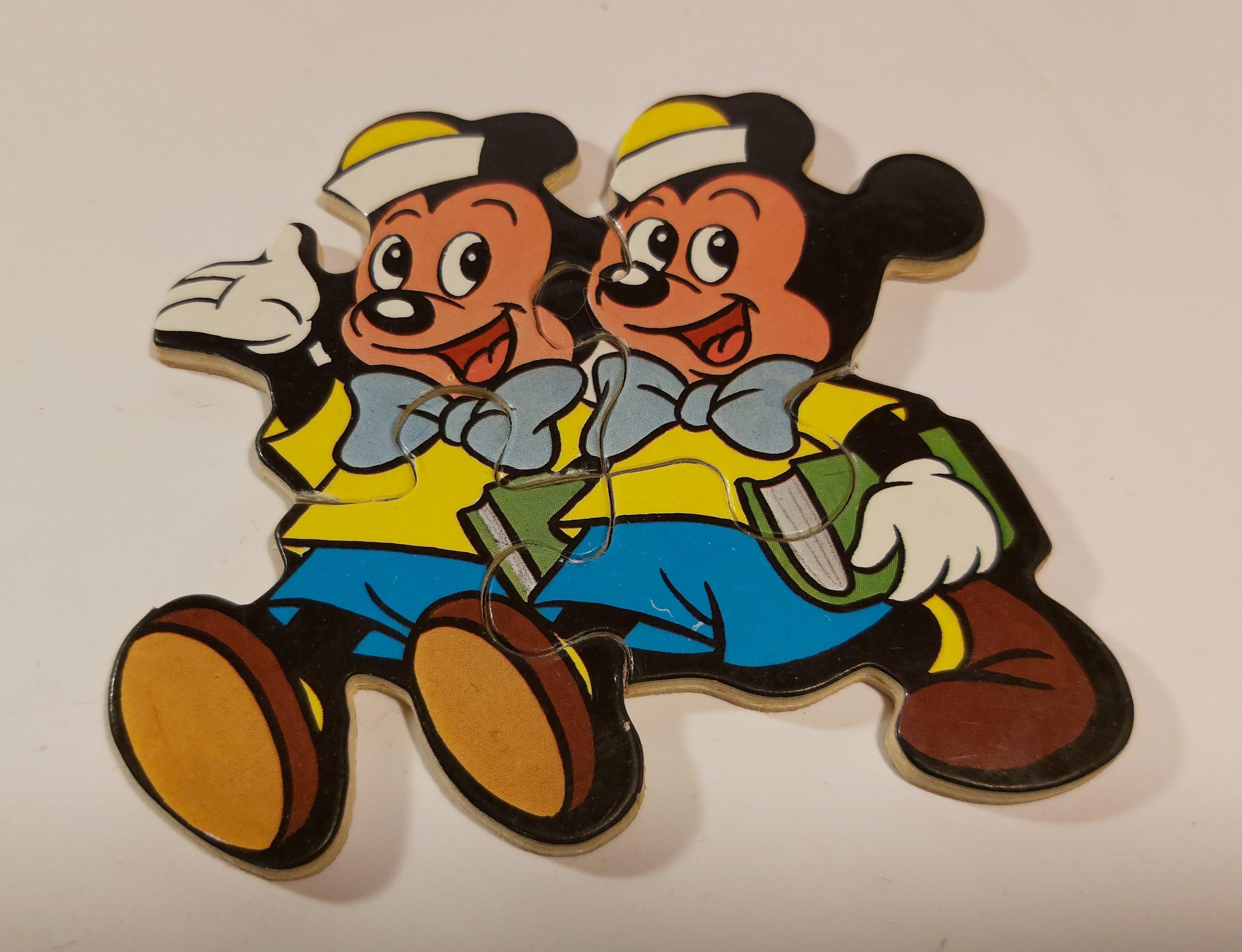 Puzzle en bois Famille Mickey ⋆