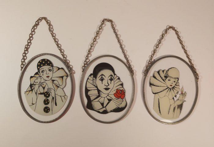 Cadres en verre Pierrot La Lune