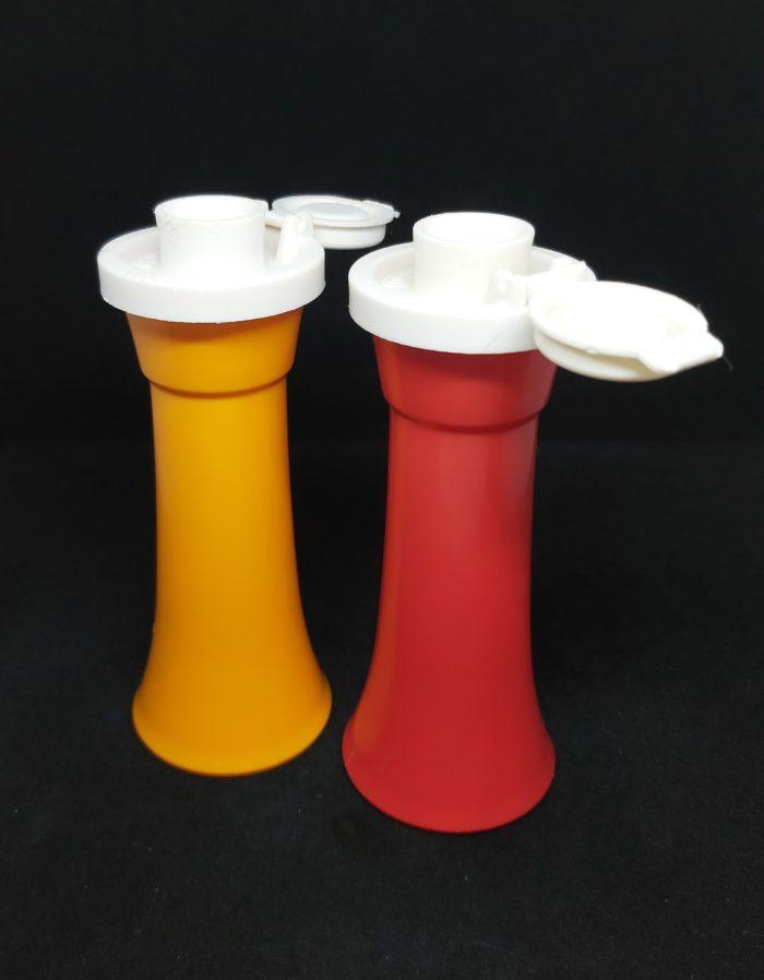 Salière et poivrière Tupperware des années 70' – Image 3