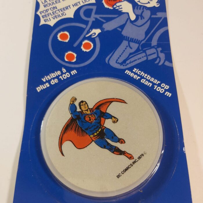 Superman Popon réfléchissant pour vélo de 1979