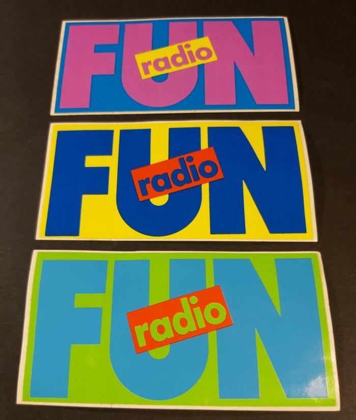 Fun Radio Autocollants