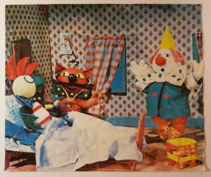 Kiri le Clown Puzzle cube des années 60′