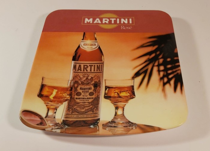 Vide poche publicitaire Martini rosé