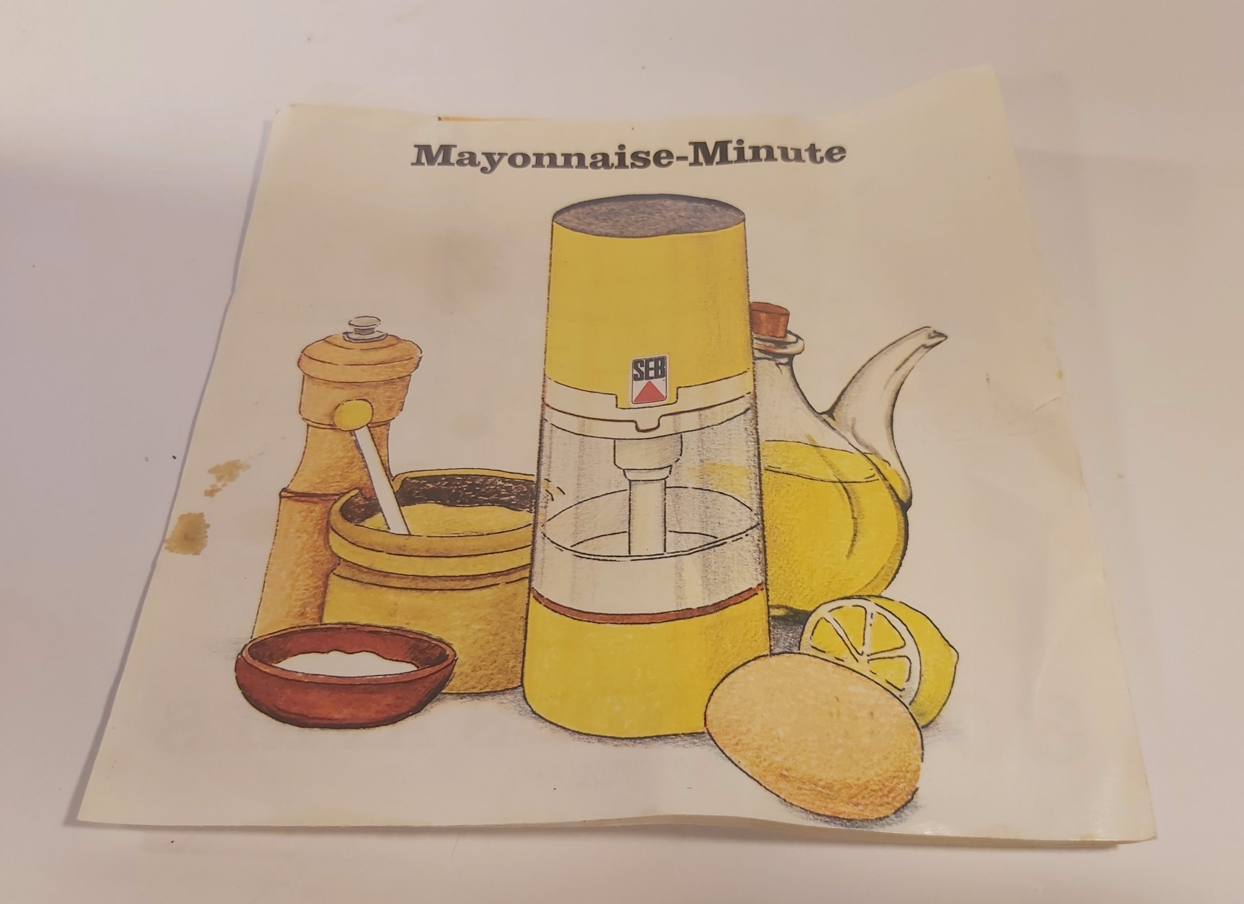 Mayonnaise minute SEB