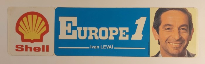 EUROPE 1 Ivan Levaï Autocollant
