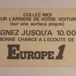EUROPE 1 Jacques Rouland Autocollant