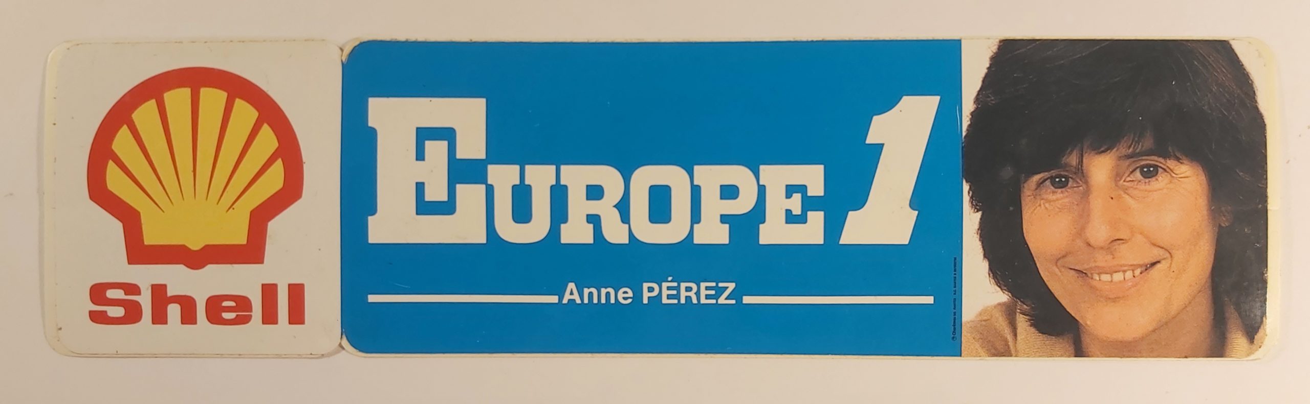 EUROPE 1 Anne Pérez Autocollant