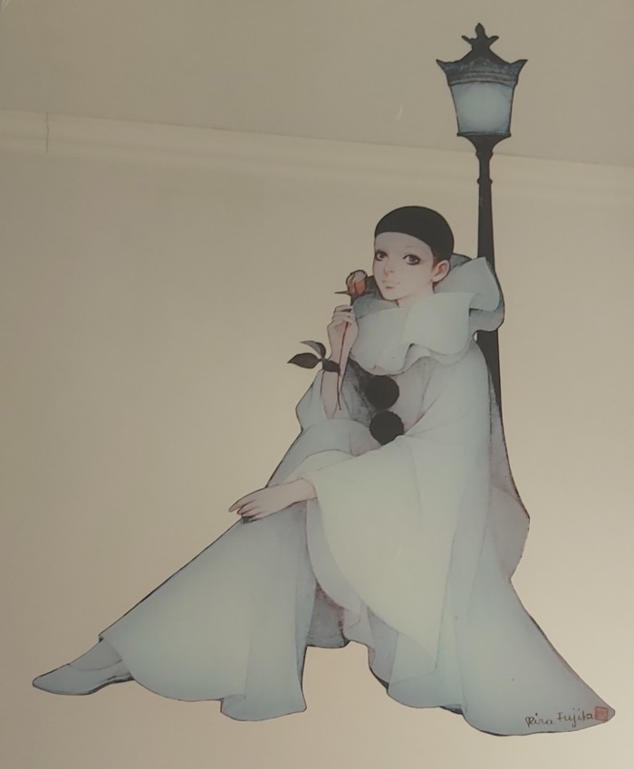 Pierrot La Lune Cadre Miroir