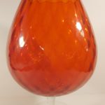 Grand vase verre à cognac des années 70′