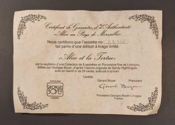 Alice au Pays des Merveilles Assiette – Image 6
