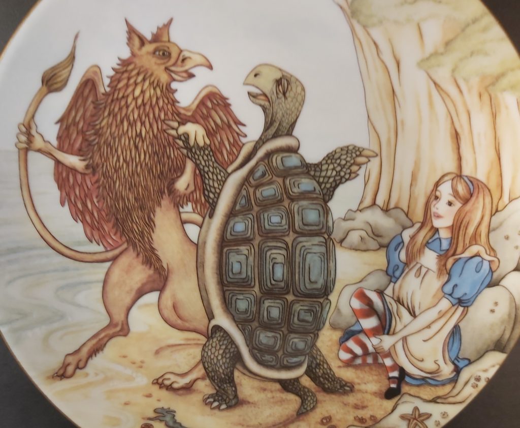 Alice au Pays des Merveilles Assiette ⋆