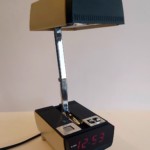 Réveil lampe télescopique Cosmo des années 70′