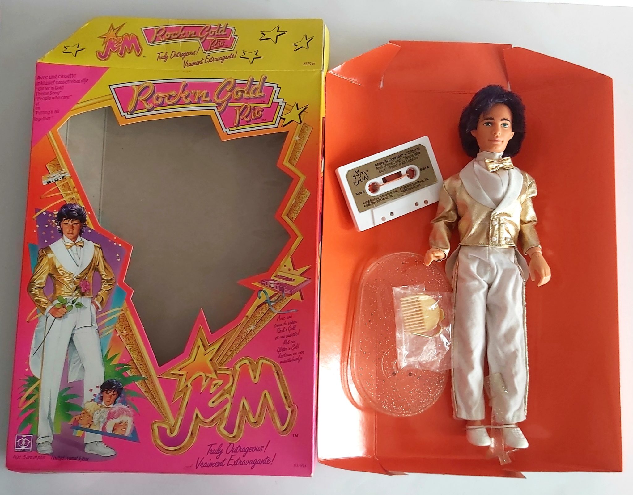 Jem et les Hologrammes Poupée Rio Rock