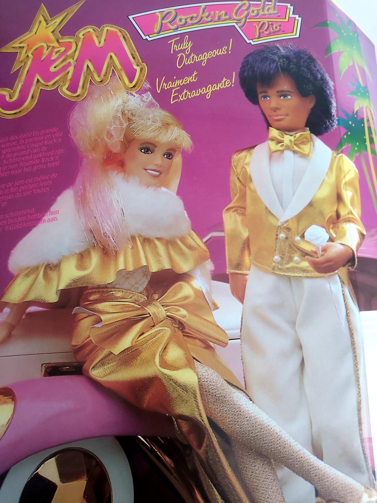 Jem et les Hologrammes Poupée Rio Rock