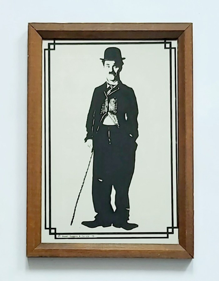 Charlie Chaplin Cadre Miroir