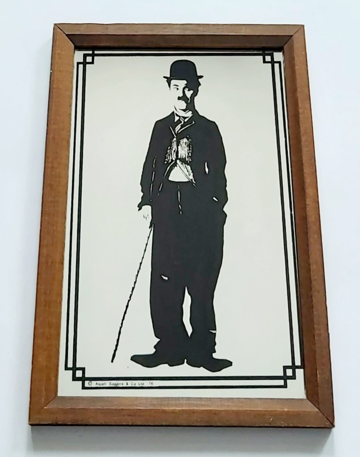 Charlie Chaplin Cadre Miroir