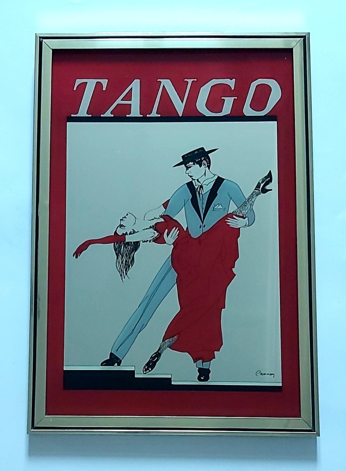 Miroir Sérigraphié TANGO