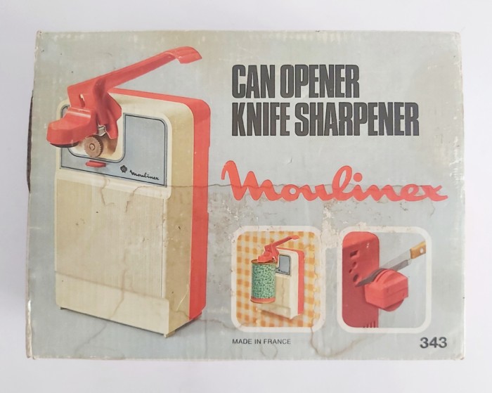 Ouvre-Boîtes-Affûteur Moulinex des années 70′