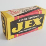 Tampons Jex Boîte Publicitaire