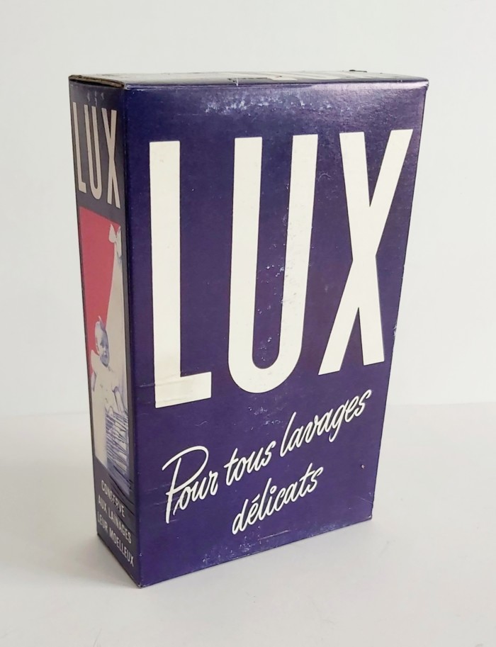 Lessive Lux Boîte Publicitaire