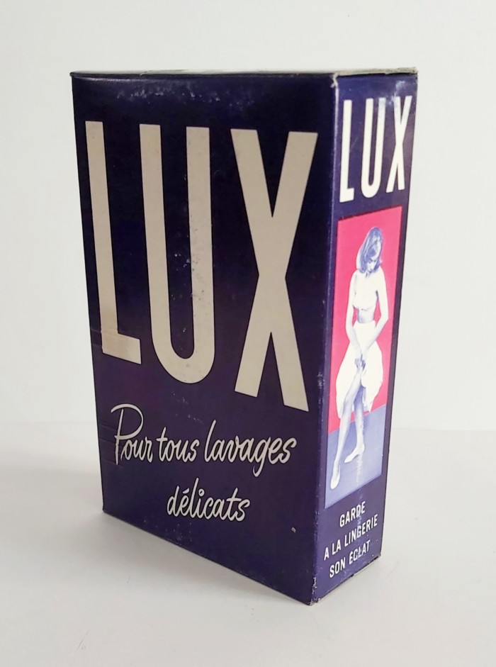 Lessive Lux Boîte Publicitaire