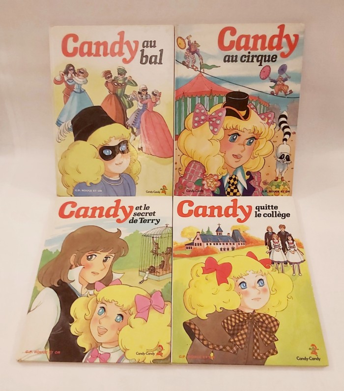 Candy lot de 4 livres