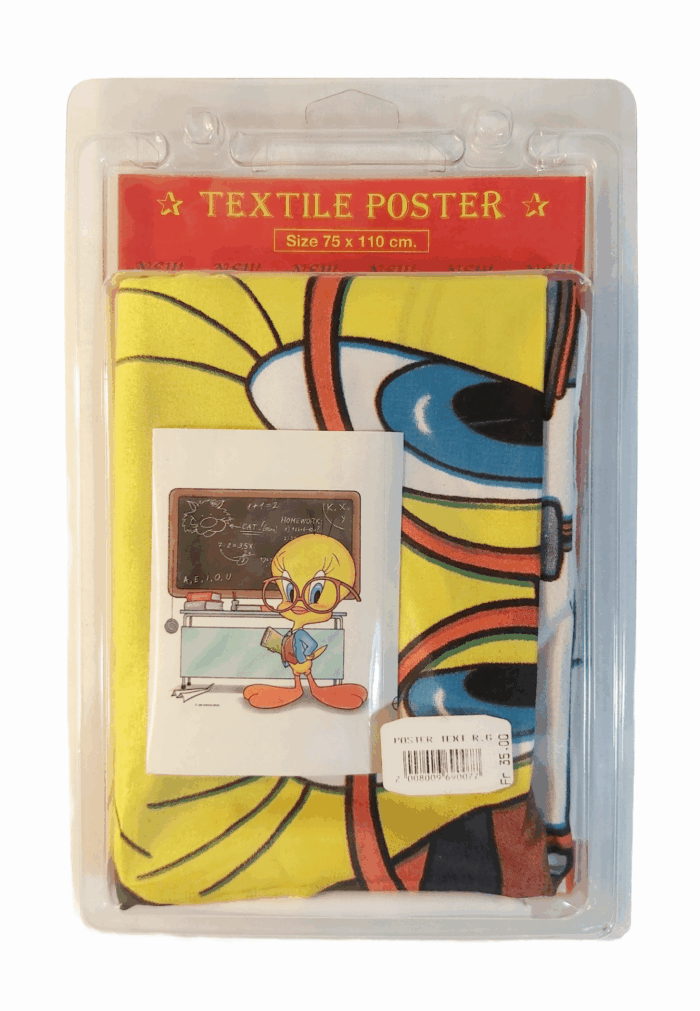 Looney Tunes Textile Poster Titi