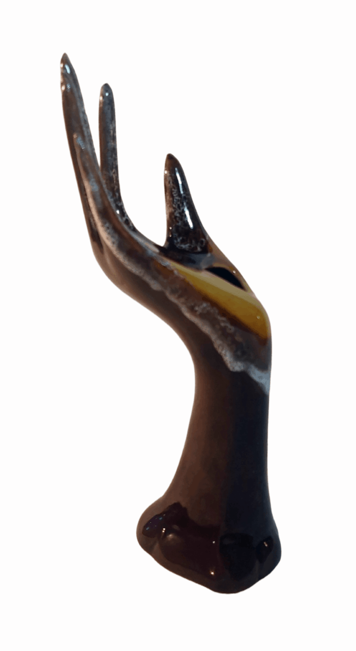 Main porte bague soliflore Vallauris – Image 5
