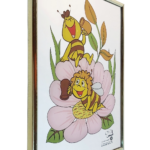 Maya l’Abeille Miroir Sérigraphié