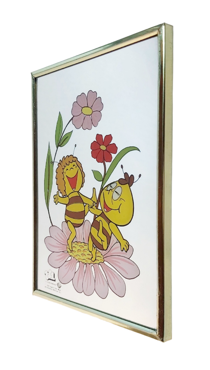 Maya l'Abeille Miroir Sérigraphié