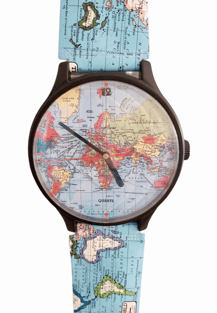 Montre Géante Map Monde – Image 4