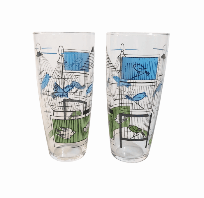 Verres à Orangeade des Années 60' – Image 4